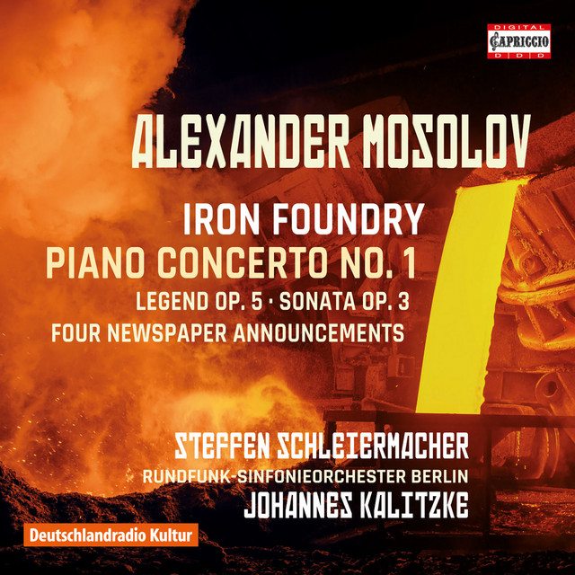 Обкладинка Alexander Mosolov — Mosolov: Piano Concerto No. 1, Op. 14