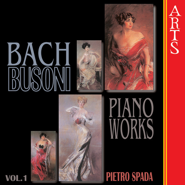 Busoni / Bach: Complete Transcriptions For Piano Vol. 1 cover