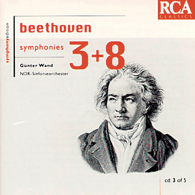 Beethoven: Symphonies 3 & 8 cover art