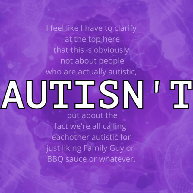 Autisn't cover art