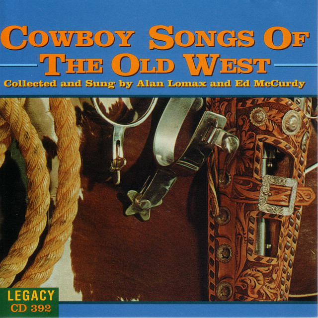 Cowboy Songs of the Old West by Alan Lomax album cover