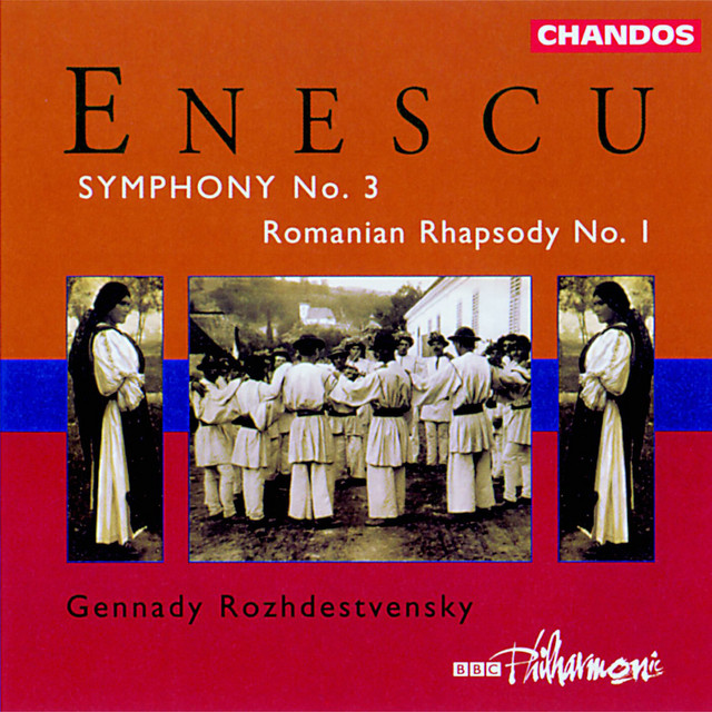 Enescu: Symphony No. 3 & Romanian Rhapsody No. 1 cover art