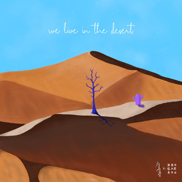 We live in the desert cover art