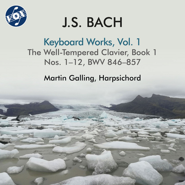 J.S. Bach: Keyboard Works, Vol. 1 cover