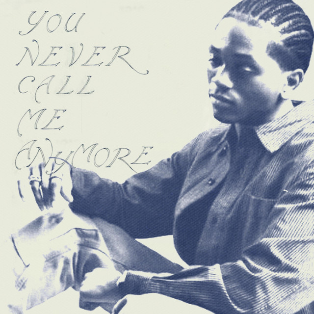 you never call me anymore cover art