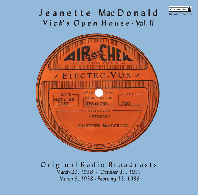 Program 26 (Vick's Open House, March 20, 1938)