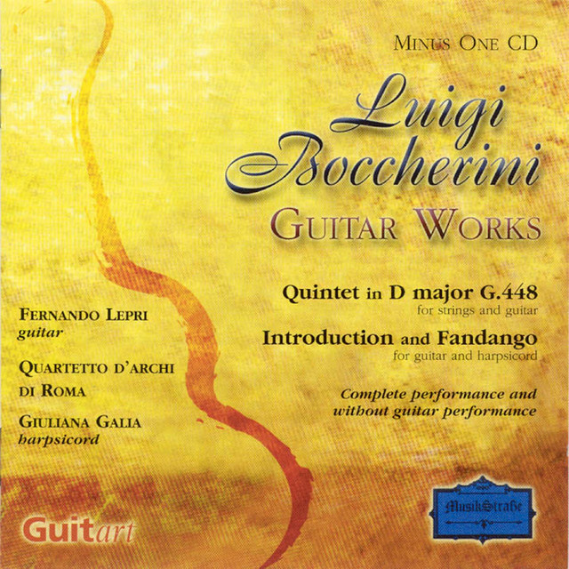 Luigi Boccherini: Guitar Works cover art