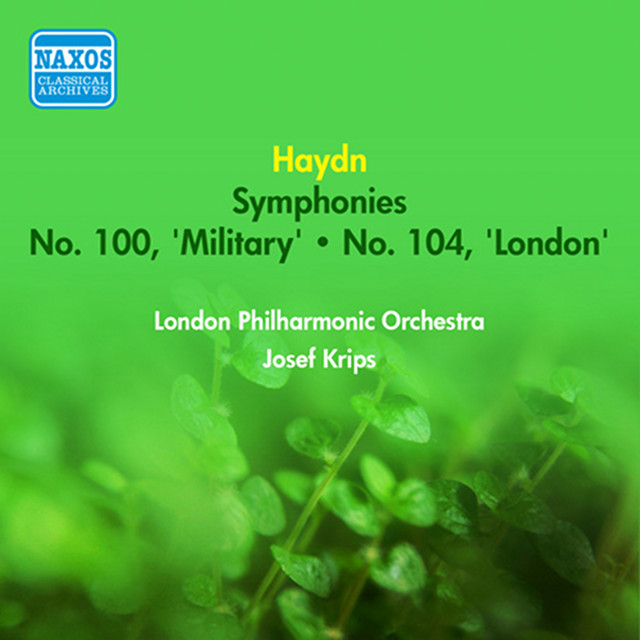 Haydn, J.: Symphonies Nos. 100, "Military" and 104, "London" (Krips) (1952)