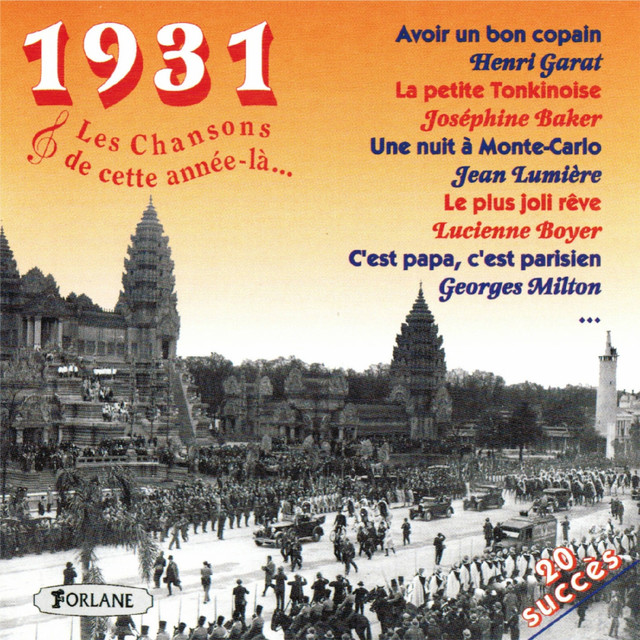1931 : Les chansons de cette année-là (20 succès) cover
