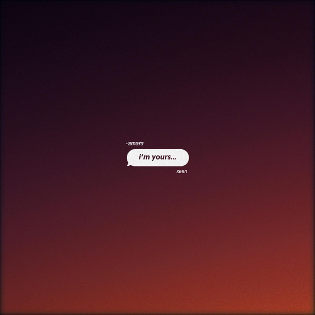 i'm yours
