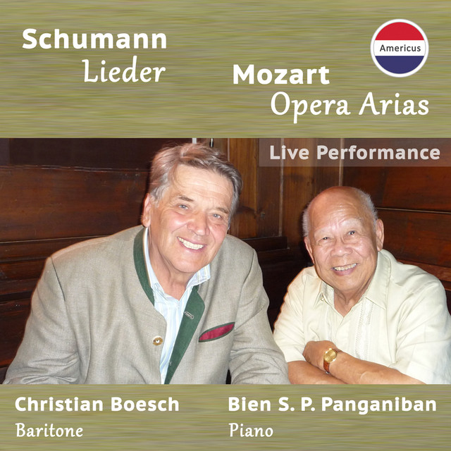 Schumann Lieder - Mozart Arias cover art