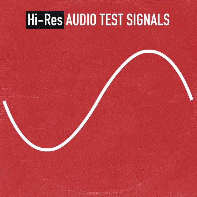High Resolution Audio Test Signals cover art