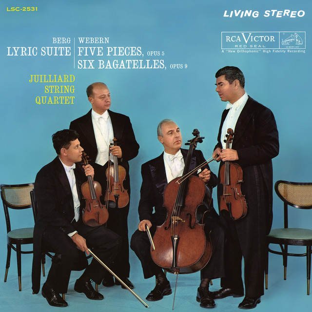 Berg: Lyric Suite - Webern: 5 Movements for String Quartet, Op. 5 & 6 Bagatelles for String Quartet, Op. 9 cover art