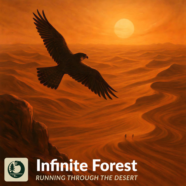 Обкладинка: Running Through the Desert — Infinite Forest