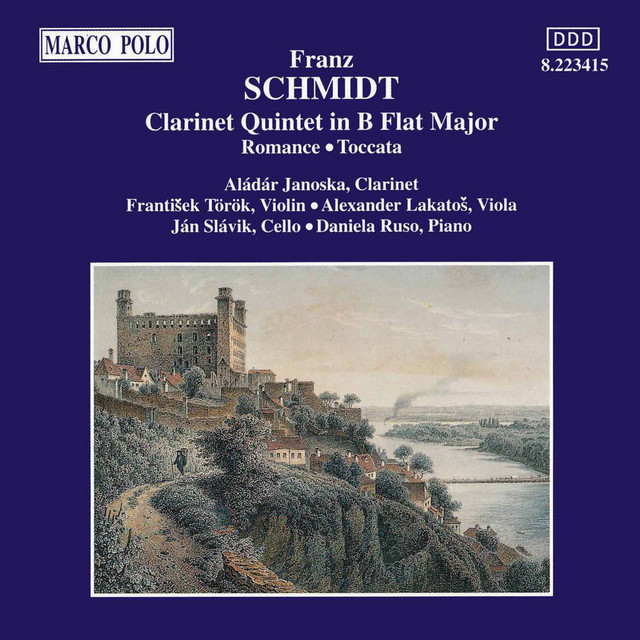 Schmidt: Clarinet Quintet in B-Flat Major / Romance