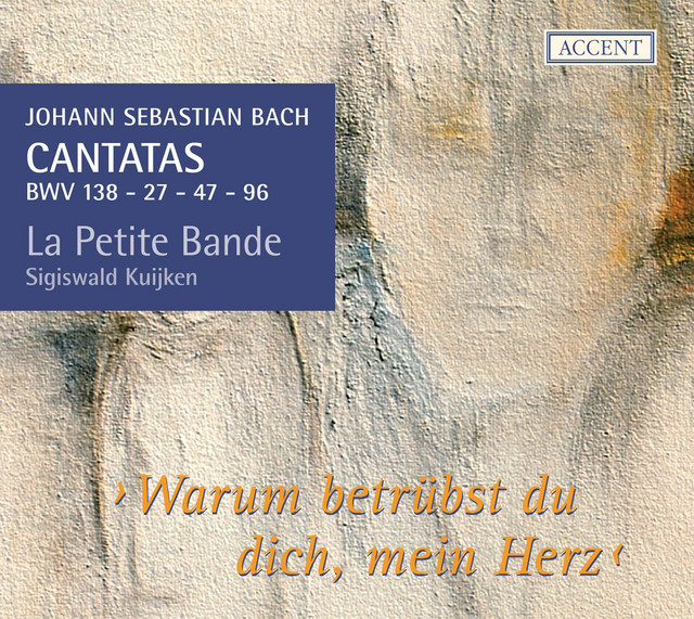Warum betrübst du dich, mein Herz, BWV 138: Chorale and Recitative. Warum betrubst du dich (Alto, Chorus) cover art