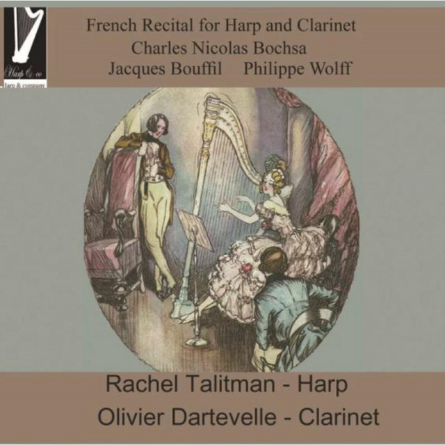 French Recital for Clarinet and Harp cover art