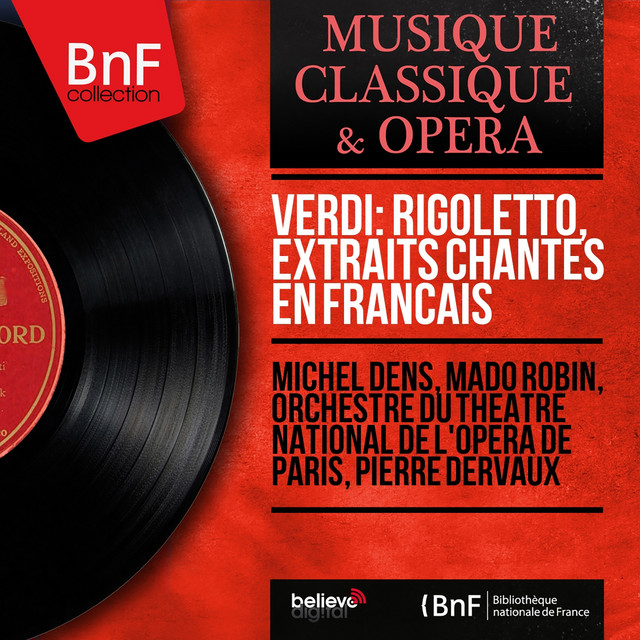Verdi: Rigoletto, extraits chantés en français (Mono Version) cover art