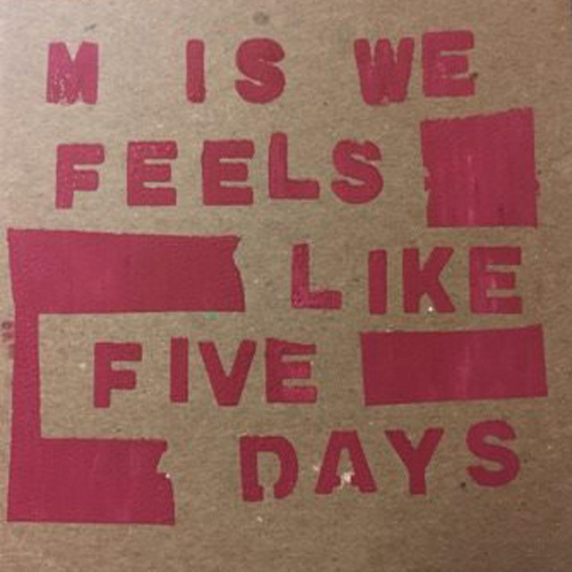 Feels Like Five Days cover
