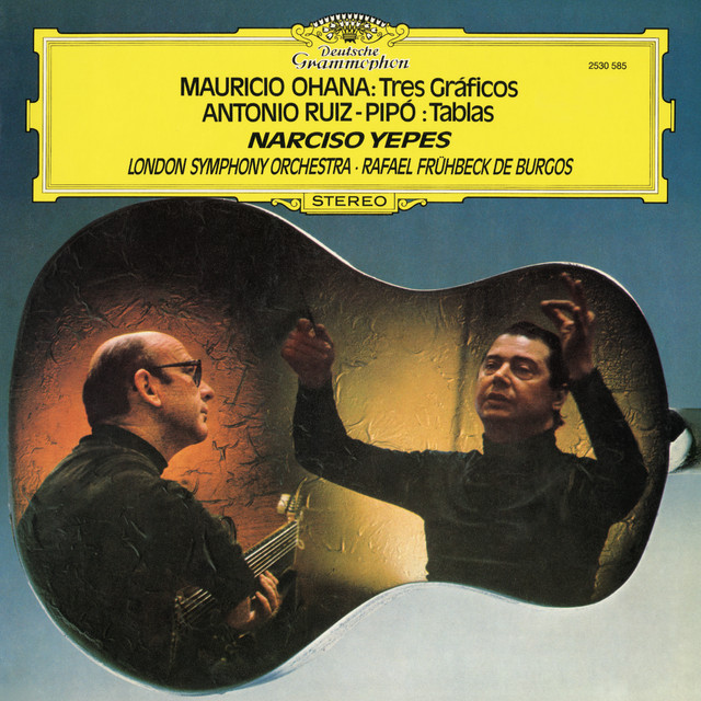 Concierto: Tres gráficos para Guitarra y orquesta: I. Gráfico de la farruca y cadencias cover art