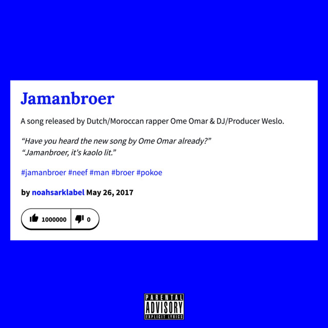 Jamanbroer cover art