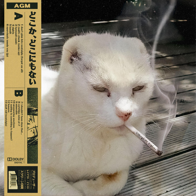 somewhere, nowhere. cover art
