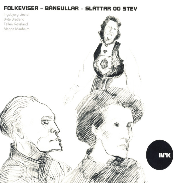 FOLKEVISER – BÅNSULLAR – SLÅTTAR OG STEV. Vokal Folkemusikk II cover