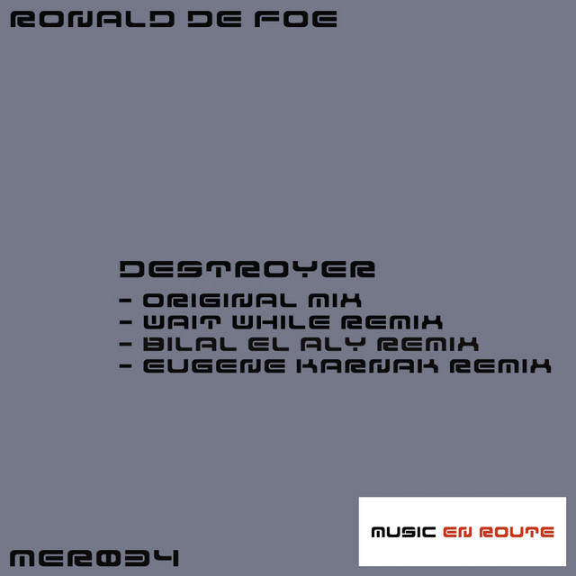 Destroyer - Original Mix cover art