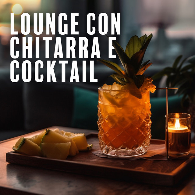 Lounge con chitarra e cocktail: Musica jazz fluida per chitarra per rilassarsi e mantenere vibrazioni positive cover art