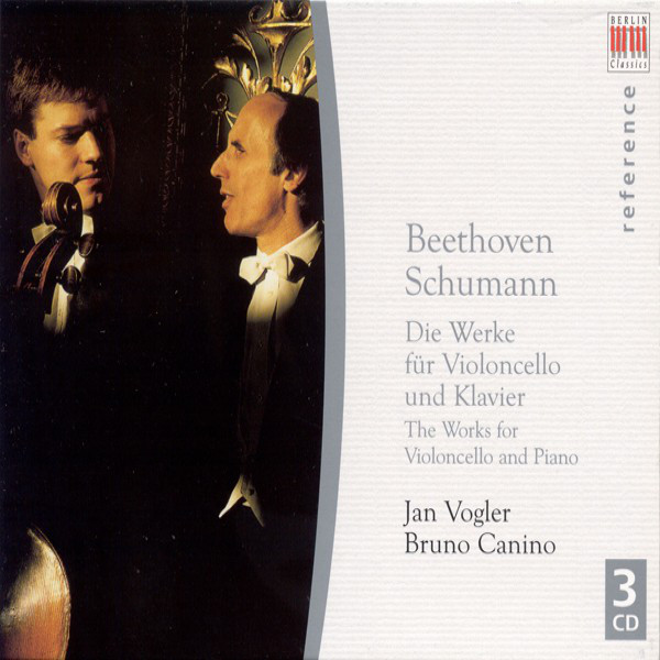 Ludwig van Beethoven: Cello Sonatas and Variations / SCHUMANN, R.: Cello and Piano Works (Vogler, Canino)