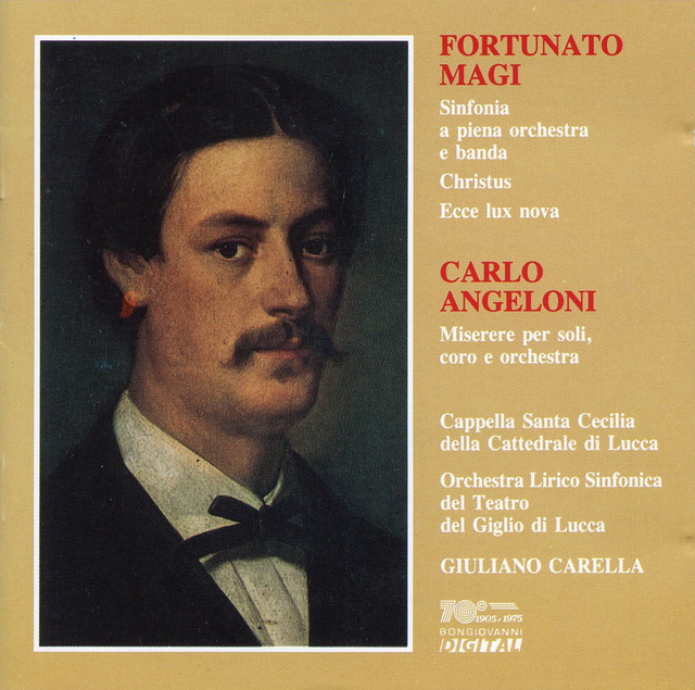 Magi: Sinfonia a piena orchestra e banda / Angeloni: Miserere