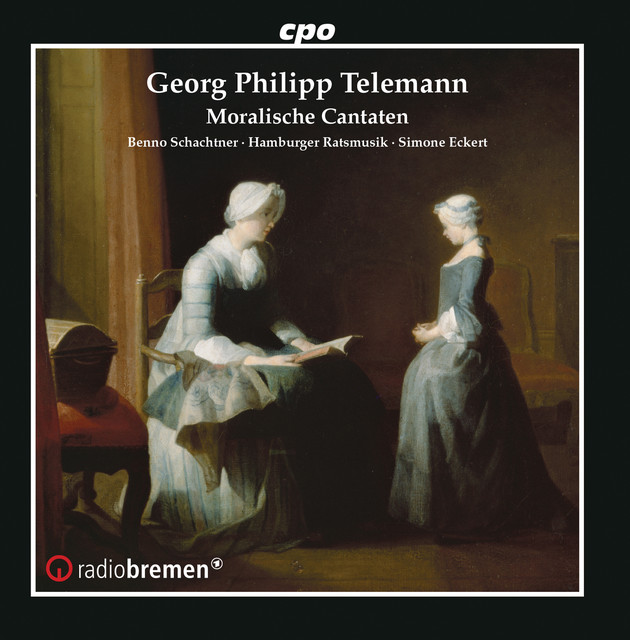 Telemann: Moralische Cantaten cover art