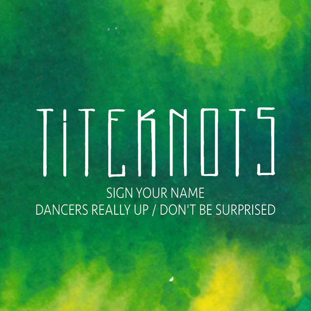 Sign Your Name / Dancers Really Up / Don't Be Surprised cover