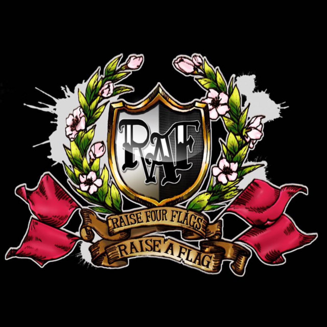 RAISE FOUR FLAGS cover