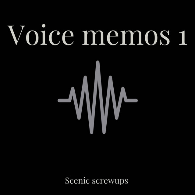 Voice memos 1 cover art
