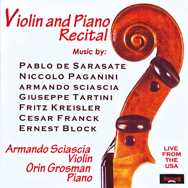 Violin and Piano Recital cover art