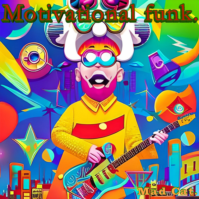 Обкладинка: Motivational Funk. — Mad Cat.