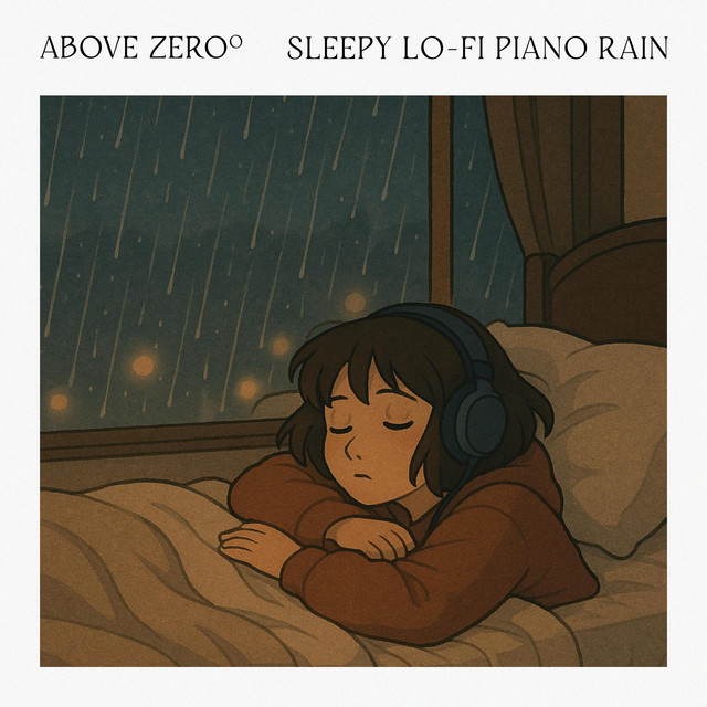 Sleepy Lo-fi Piano Rain cover art