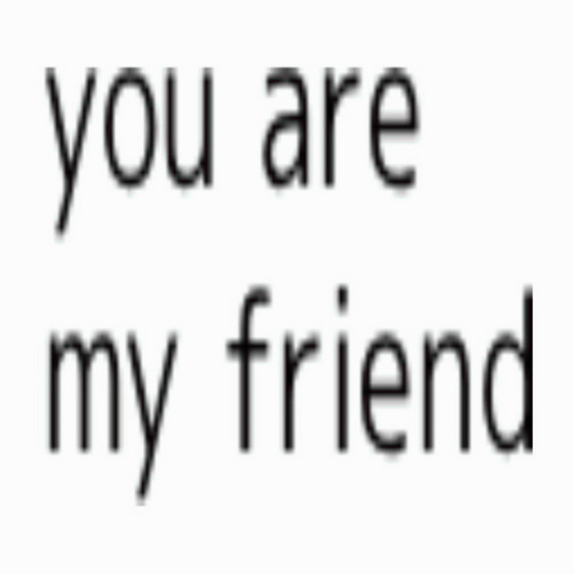 you are my friend cover art