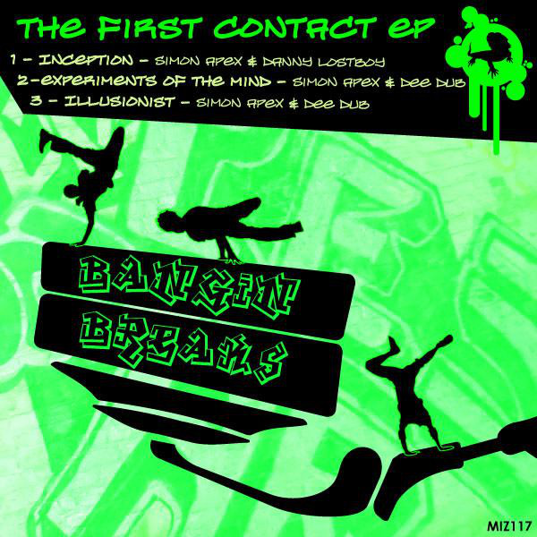 Bangin Breaks - The First Contact EP cover art