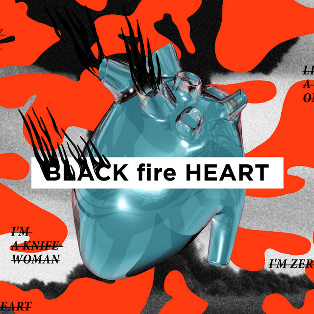 Обкладинка: Black Fire Heart — OFLIYAN