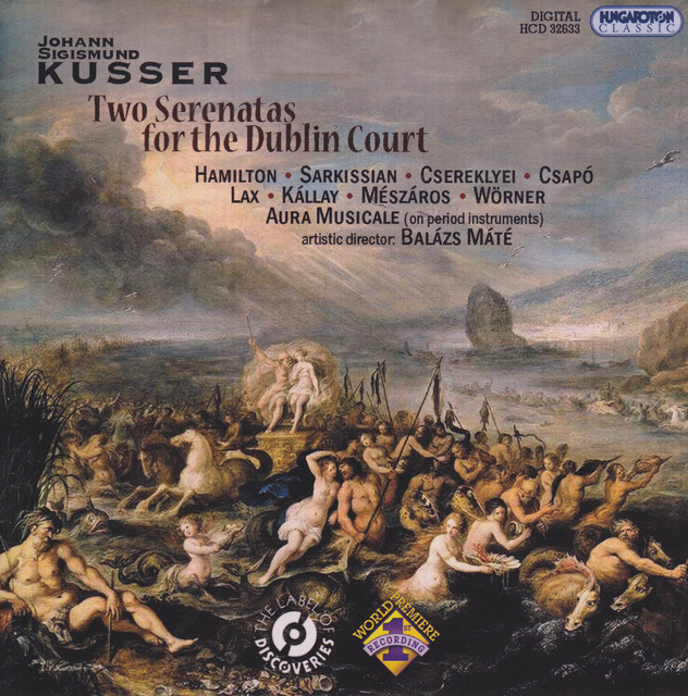 Kusser: 2 Serenatas for the Dublin Court cover art