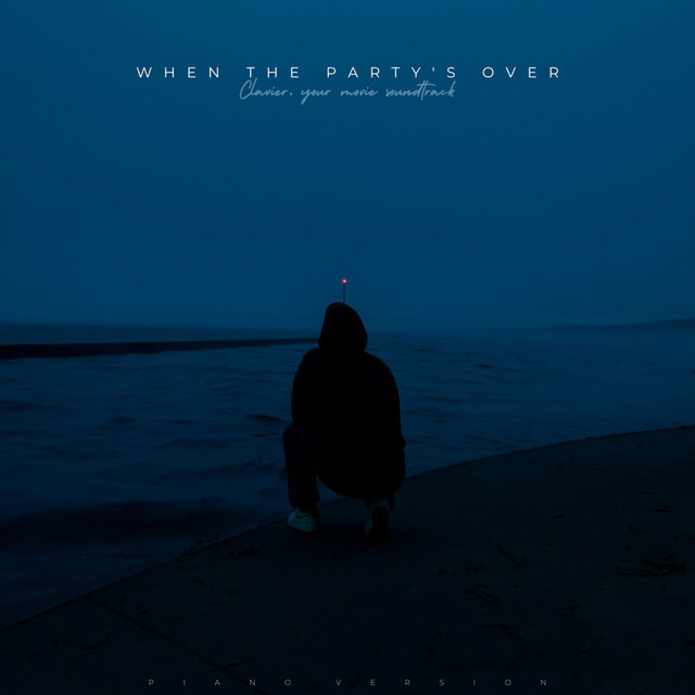 Обкладинка: when the party's over - piano version — Clavier