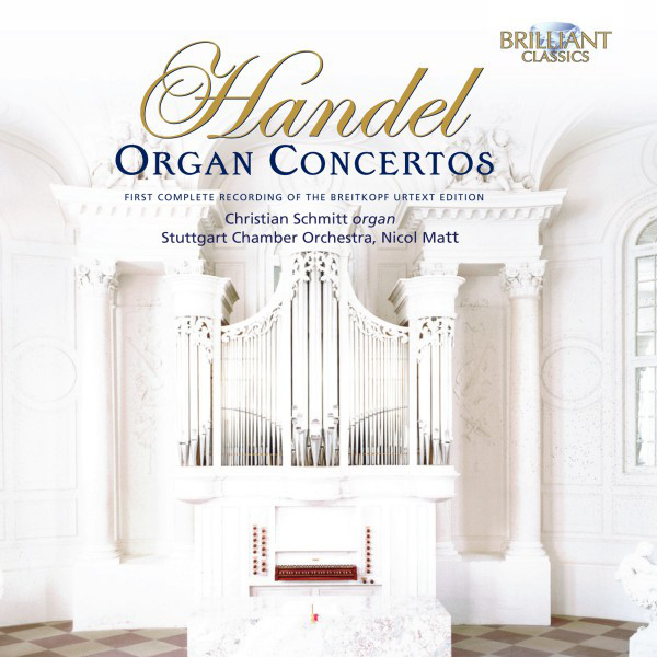 Handel: Organ Concertos cover art