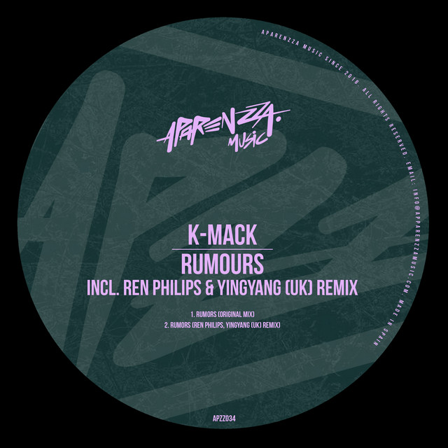 Rumours - Ren Phillips & YINGYANG (UK) Remix album art