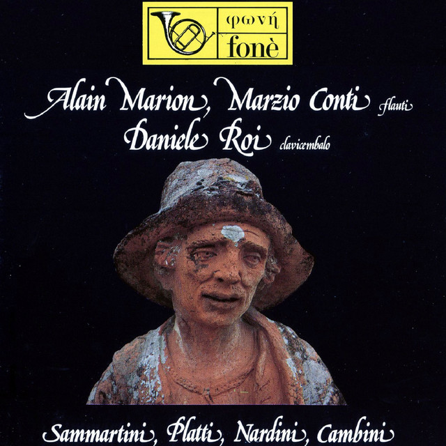 Alain Marion, Marzio Conti, Daniele Roi - Sammartini, Platti, Nardini, Cambini cover art