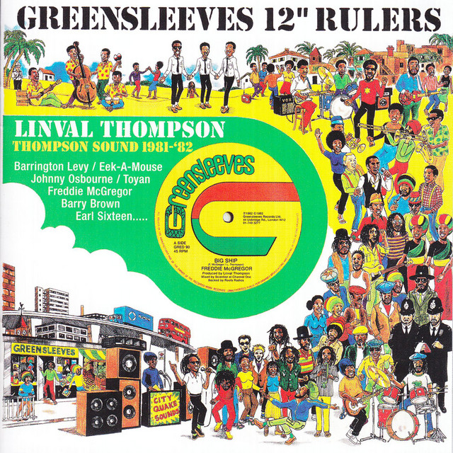 12"" Rulers - Linval Thompson cover art
