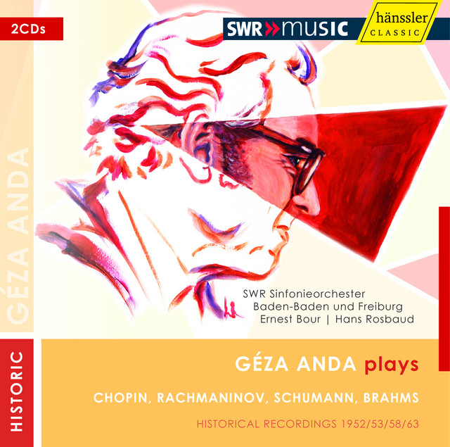 Chopin, F. / Rachmaninov, S. / Schumann, R. / Brahms, J.: Piano Concertos (1952-1963) cover art