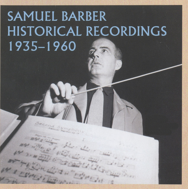 Samuel Barber Historical Recordings (1935-1960) cover