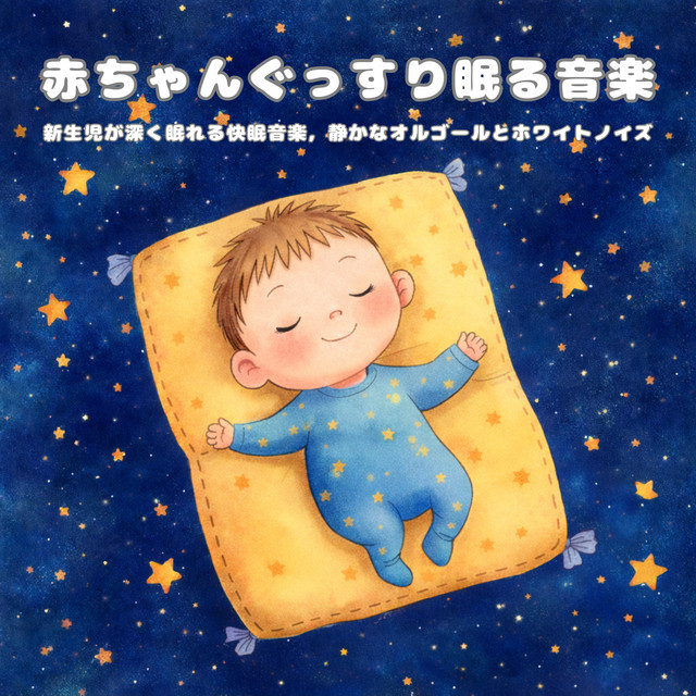 Deep Sleep Music for Babies: Newborn Deep Sleep with Quiet Music Box and White Noise cover art